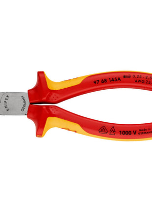 KNIPEX Pince pour embouts de câble  longueur totale 145 mm ( 4000795074 )