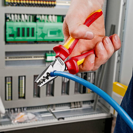 KNIPEX Pince pour embouts de câble  longueur totale 180 mm ( 4000795285 )