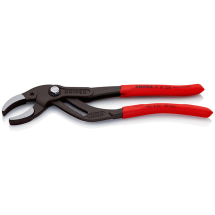 KNIPEX Pince à siphon/connecteur  largeur 250 mm envergure 25-80 mm ( 4000795325 )