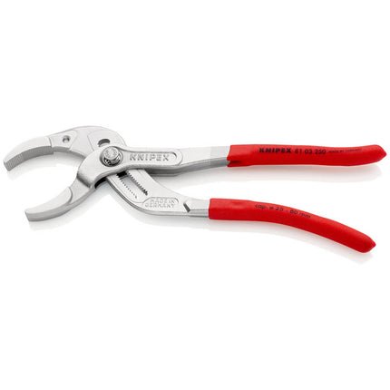KNIPEX Pince à siphon/connecteur  largeur 250 mm envergure 25-80 mm ( 4000795327 )