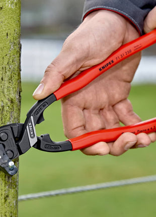 KNIPEX Coupe-boulon compact CoBolt® L. 250 mm avec revêtement en plastique ( 4000810846 )