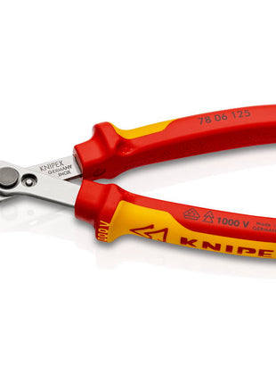 KNIPEX Elektroniczne noże ukośne Electronic Super-Knips(R) długość 125 mm kształt 0 ( 4000811090 )