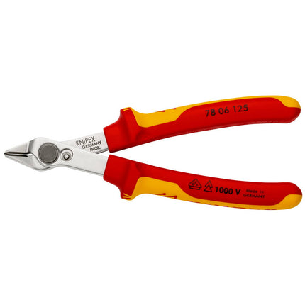 KNIPEX Pince coupante latérale électronique Electronic Super-Knips® longueur 125 mm forme 0 ( 4000811090 )