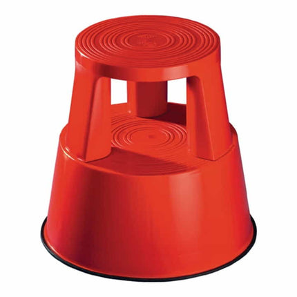 WEDO Tabouret roulant  plastique rouge ( 9000460151 )