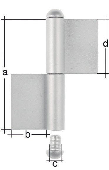 Cinta de construcción GAH tipo K04 de 2 piezas para soldar (3000200616)