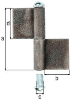 Cinta de construcción GAH tipo K04 de 2 piezas para soldar (3000200624)