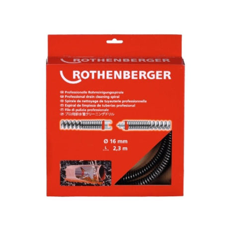 ROTHENBERGER Spirale de nettoyage de tubes SMK long. 4,5 m D.spirale 22 mm ( 4000781215 )