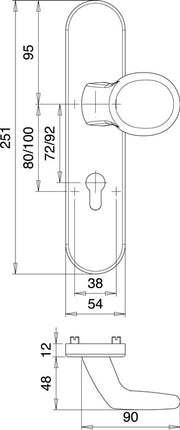 Kit de protection EDI METIS 8721/0272 inox EST (3000261293)