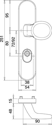 Kit de protection EDI METIS 8722/0272 aluminium F1 (3000261296)