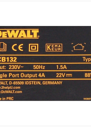 Dewalt DCB 132 2-fach Doppel Schnell Ladegerät / 10,8 V - 54 V Akku - Toolbrothers