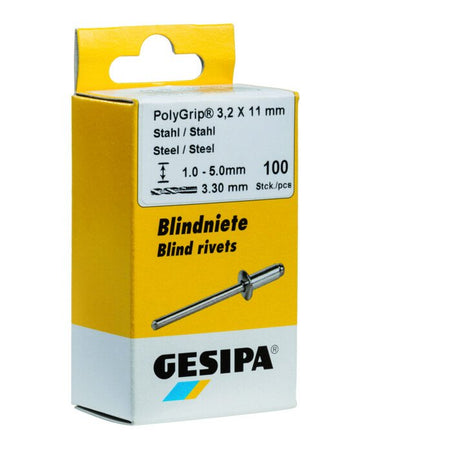 GESIPA Blindniet PolyGrip® Nietschaft d x l 4,8 x 15 mm ( 4000813790 )