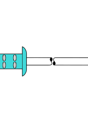 GESIPA Rivet POP PolyGrip® tige de rivet D. x l 4,8 x 10 mm ( 4000813674 )