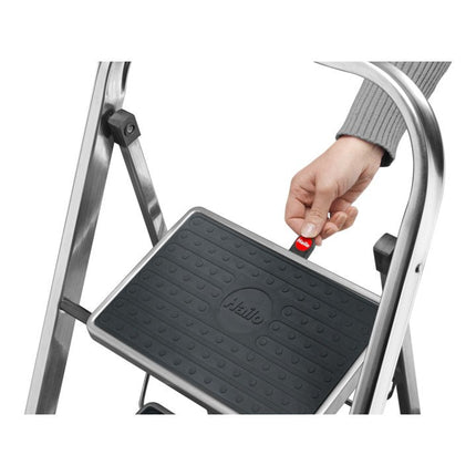 HAILO Escabeau pliant  Marches, y compris la plate-forme 2 ( 9000463114 )