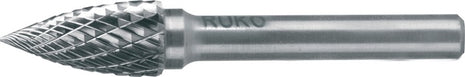 RUKO Fraise sur tige SPG D. 8 mm long. tête 18 mm D. tige 6 mm ( 4000602867 )