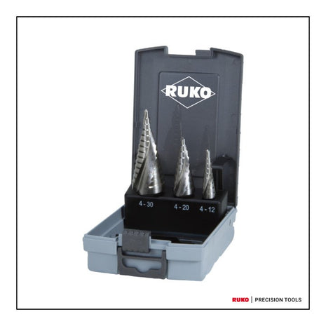 Set di punte a gradino RUKO Ø 4-12/4-20/4-30 mm ( 4000601746 )