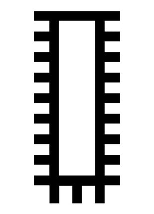 Lima de taller PFERD DIN 7261 longitud 100 mm sección transversal 12 x 2,5 mm (4000840161)