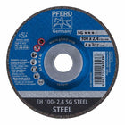 PFERD Disque à tronçonner SG STEEL D125x2,4 mm contre-coudé ( 4000841311 )