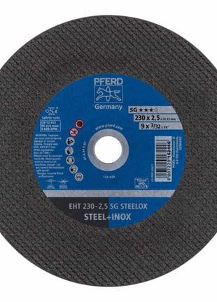 PFERD Disque à tronçonner SG STEELOX D230x2,5 mm droit ( 4000841318 )