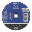 Disco abrasivo PFERD SG STEEL D230xS7.2mm (4000842715)