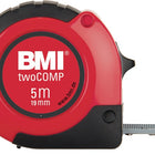 BMI Mètre à ruban de poche twoCOMP longueur 10 m largeur 30 mm mm/mm ( 8000447493 )