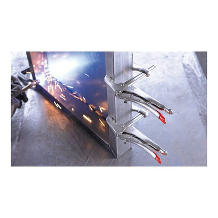 BESSEY Pince-étau parallèle GRZ10 envergure 200 mm col de cygne 65 mm ( 8000350830 )