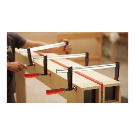 BESSEY Serre-joint en fonte malléable TPN envergure 300 mm col de cygne 140 mm ( 4000831604 )