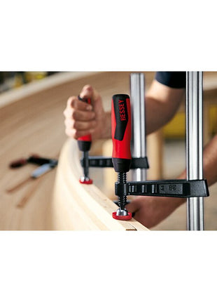 BESSEY abrazadera de tornillo de hierro maleable TG-2K luz 800 mm proyección 175 mm (4000831775)