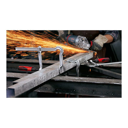 BESSEY Serre-joints tout acier OMEGA envergure 300 mm col de cygne 140 mm ( 4000831474 )