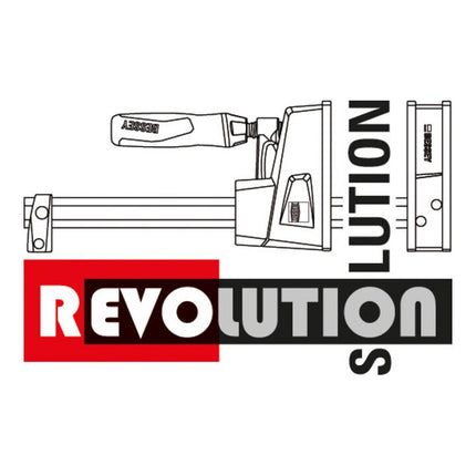 BESSEY Presse à grande surface de serrage KRE envergure 1250 mm col de cygne 95 mm ( 4000831607 )