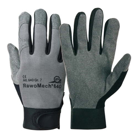 HONEYWELL guanti in pelle sintetica RewoMech 640 taglia 9 nero/grigio ( 4000371732 )