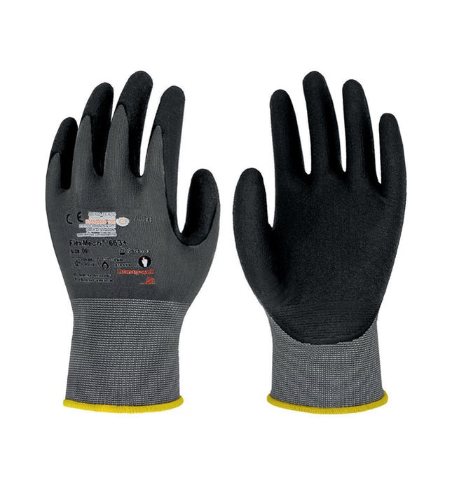 HONEYWELL Gants FlexMech 663+ taille 10 gris/noir ( 8000755424 )