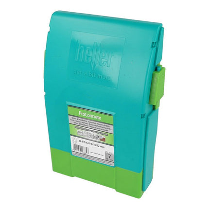 HELLER Jeu de forets à béton/pierre ProConcrete 7 pièces ( 4000864352 )