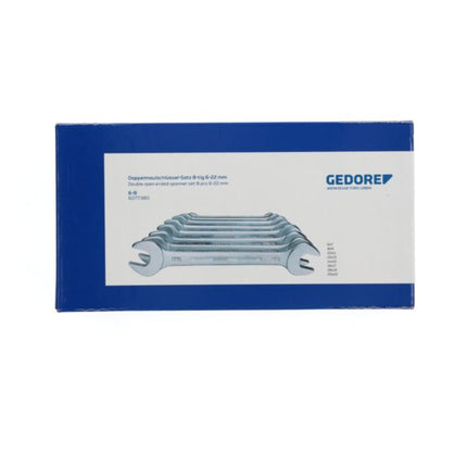 GEDORE Jeu de clés à fourches 45510 8 pièces SW6-22 mm ( 4000823220 )