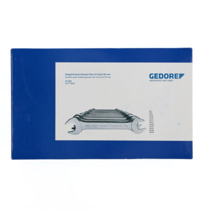 Jeu de clés à fourche double GEDORE 6-120 12 pièces SW6-32 mm ( 4000823223 )