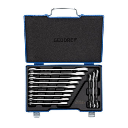 GEDORE Jeu de clés mixtes à cliquet 7 R-012 12 pcs. ouverture de clés 8-19 mm ( 4000821989 )