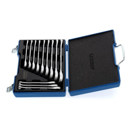 GEDORE Jeu de clés mixtes à cliquet 7 R-012 12 pcs. ouverture de clés 8-19 mm ( 4000821989 )