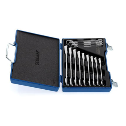 GEDORE Jeu de clés mixtes à cliquet 7 R-012 12 pcs. ouverture de clés 8-19 mm ( 4000821989 )