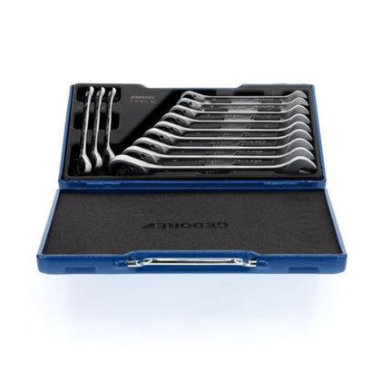 GEDORE Jeu de clés mixtes à cliquet 7 UR-012 12 pcs. ouverture de clés 8-19 mm ( 4000821990 )