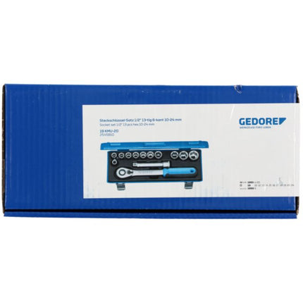GEDORE Jeu de clés à douille 19 KMU-20 13 pièces 1/2 po. ( 4000880496 )