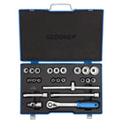 GEDORE Jeu de clés à douille D19 EMU-20 23 pièces 1/2 po. ( 4000880523 )