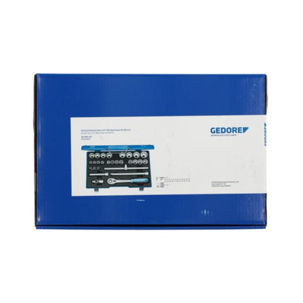 GEDORE Jeu de clés à douilles 19 VMU-10 28 pièces 1/2 ″ ( 4000880520 )