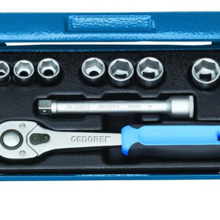 Jeu de clés à douilles GEDORE 30 JMU-10 16 pièces 3/8 ″ ( 4000880556 )