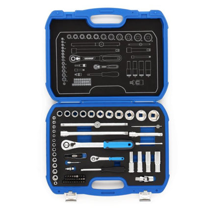 GEDORE Jeu de clés à douille 19 BMC 20 69 pièces 1/4 + 1/2 po. ( 4000820592 )