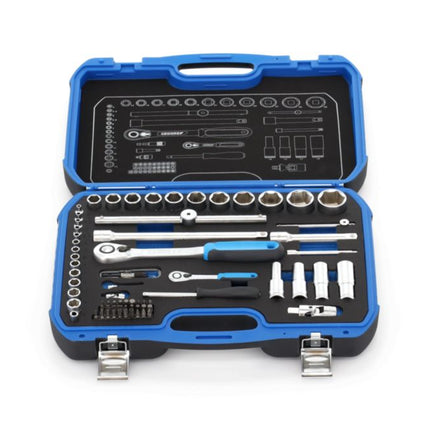 GEDORE Jeu de clés à douille 19 BMC 20 69 pièces 1/4 + 1/2 po. ( 4000820592 )