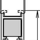 ATHMER Joint de porte double(R) M-12/35 1-393 2 côtés longueur 958 mm ( 3327023027 )