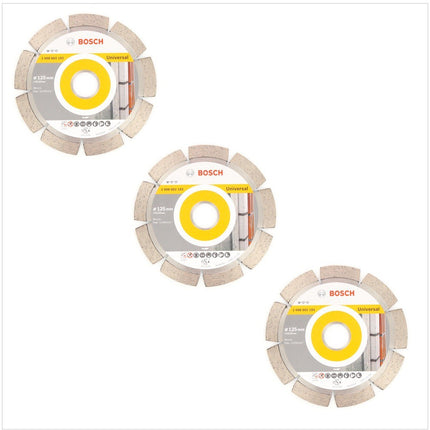 Bosch GWS 850 CE 850 Watt 125 mm Winkelschleifer mit 3x Bosch Universal Trennscheiben - Toolbrothers