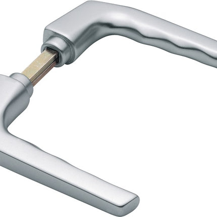 HOPPE Paire de béquilles de porte Frankfurt 117L aluminium F1 ( 3000252569 )