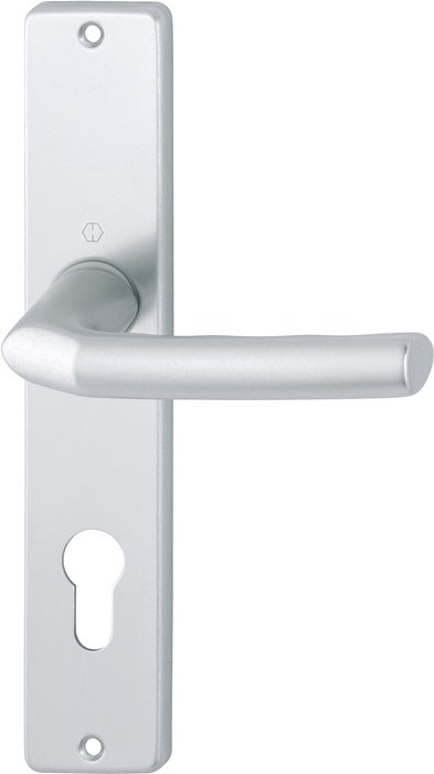 HOPPE Garniture à plaque longue Birmingham 1117/202SP aluminium F1 ( 3000252986 )