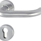 HOPPE Demi-garniture à rosette Paris E138Z/42/42S Acier inoxydable F69 ( 3000220054 )