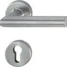 HOPPE Demi-garniture à rosette Amsterdam E1400Z/42/42S Acier inoxydable F69 ( 3000220053 )